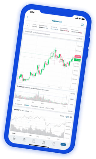 Živý dashboard portfólia v Orol Investek aplikácii na obchodovanie s kryptomenami